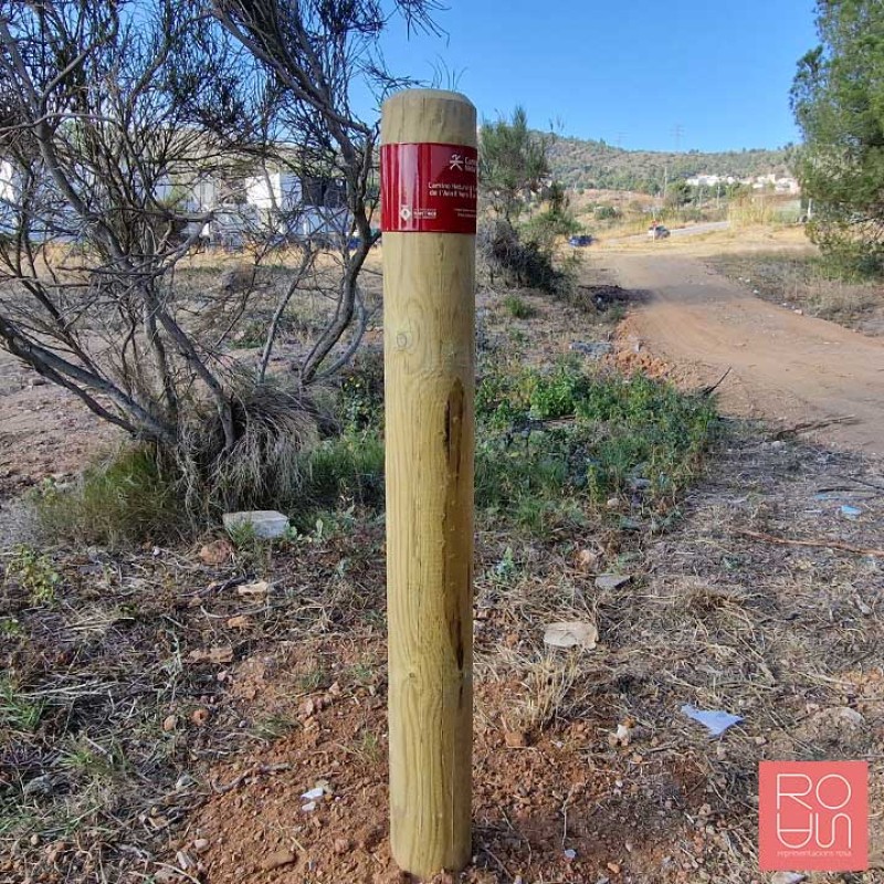 Fita de seguiment model CN-06 Red de caminos naturales de España